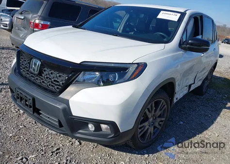 2021 Honda Passport Awd Ex-L из США, поврежденный, VIN 5FNYF8H55MB015035